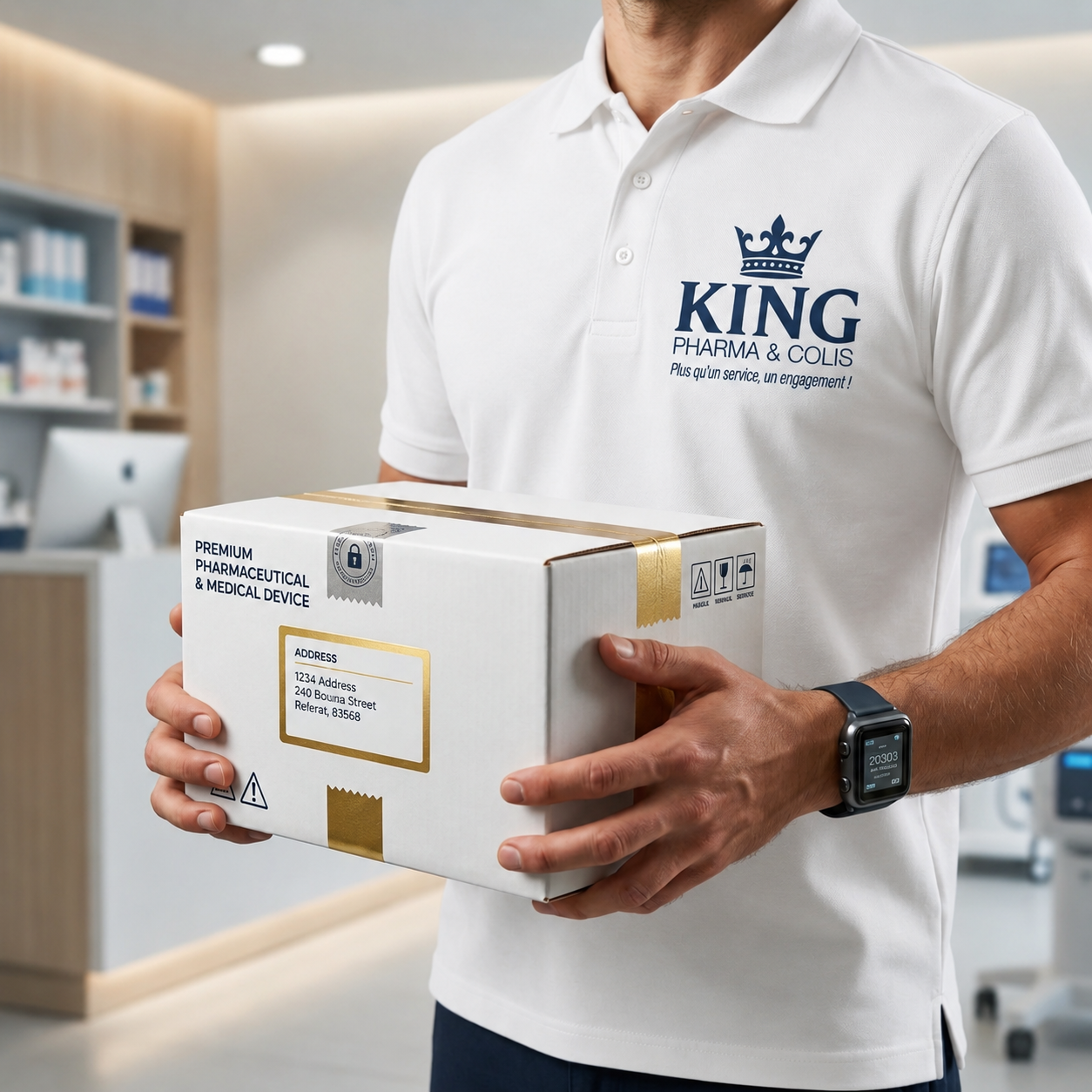 Votre partenaire de proximité - KING Pharma & Colis